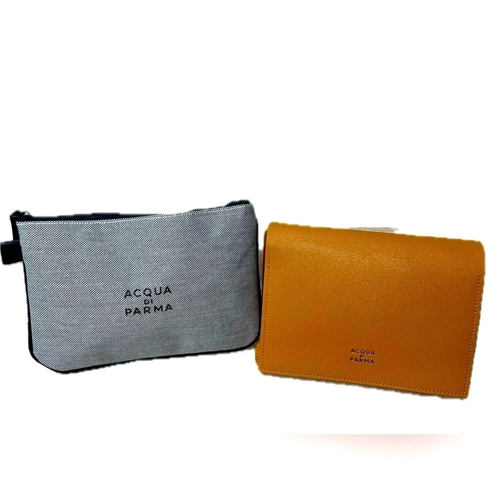 ACQUA DI PARMA Men’s Travel Amenity Bags (Empty) Bundle